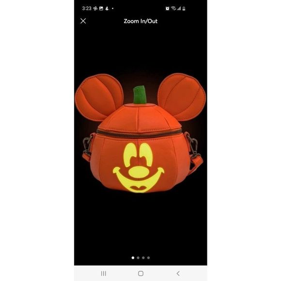 Loungefly Halloween Mickey mouse bag - Picture 1 of 4
